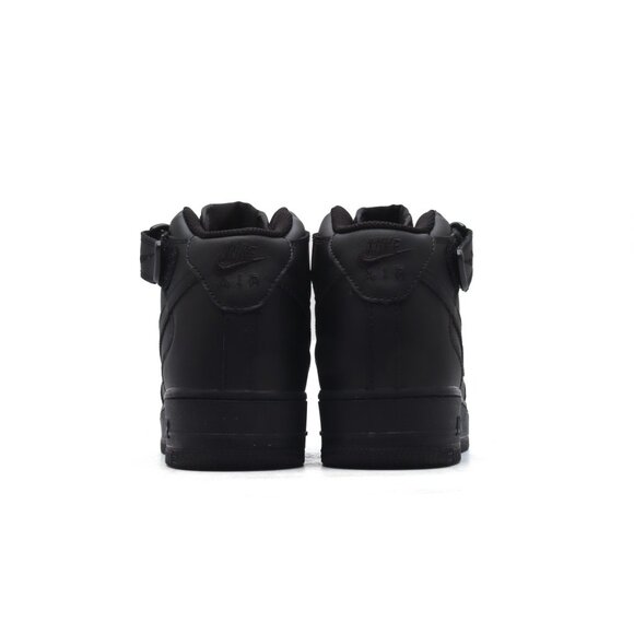 Nike Air Force 1 \'07 Mid Triple Black Mens Shoes main image 6